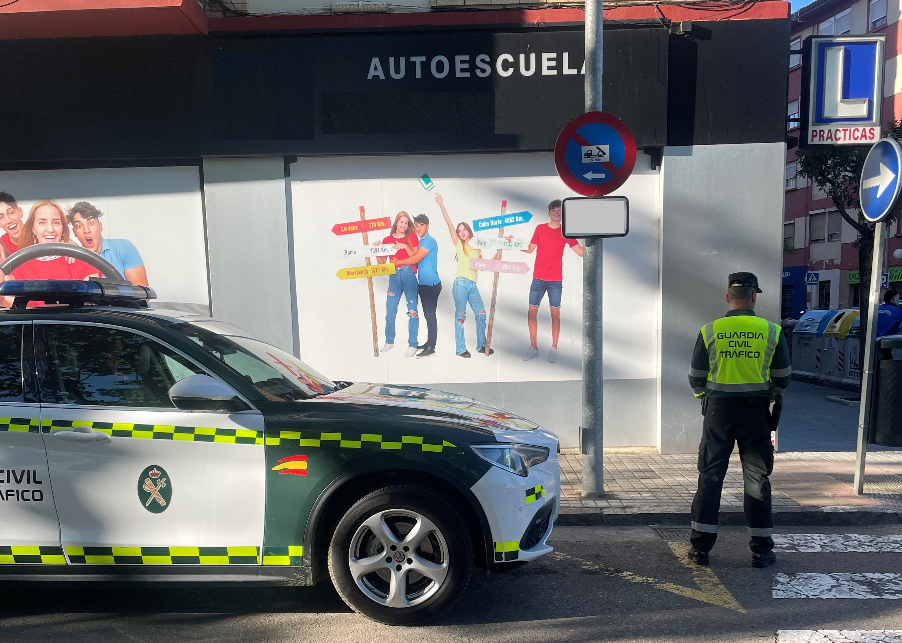Dos investigados por ir en coche al examen para recuperar los puntos
