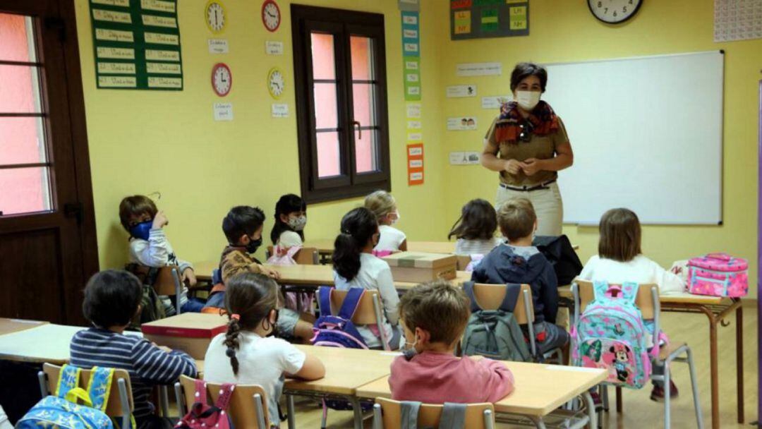 Niños en clase