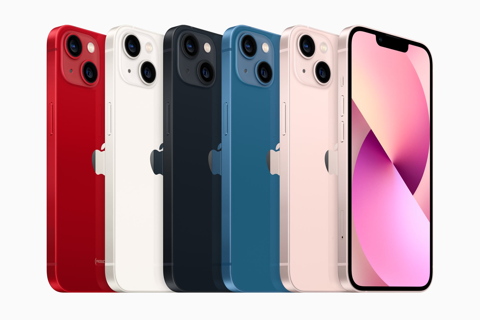 Así eran los iPhone 13, predecesores del iPhone 14.