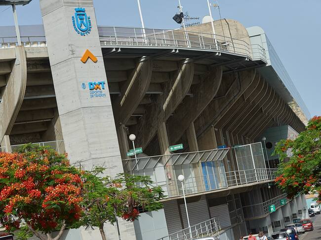 Rotulación del estadio en 2016.