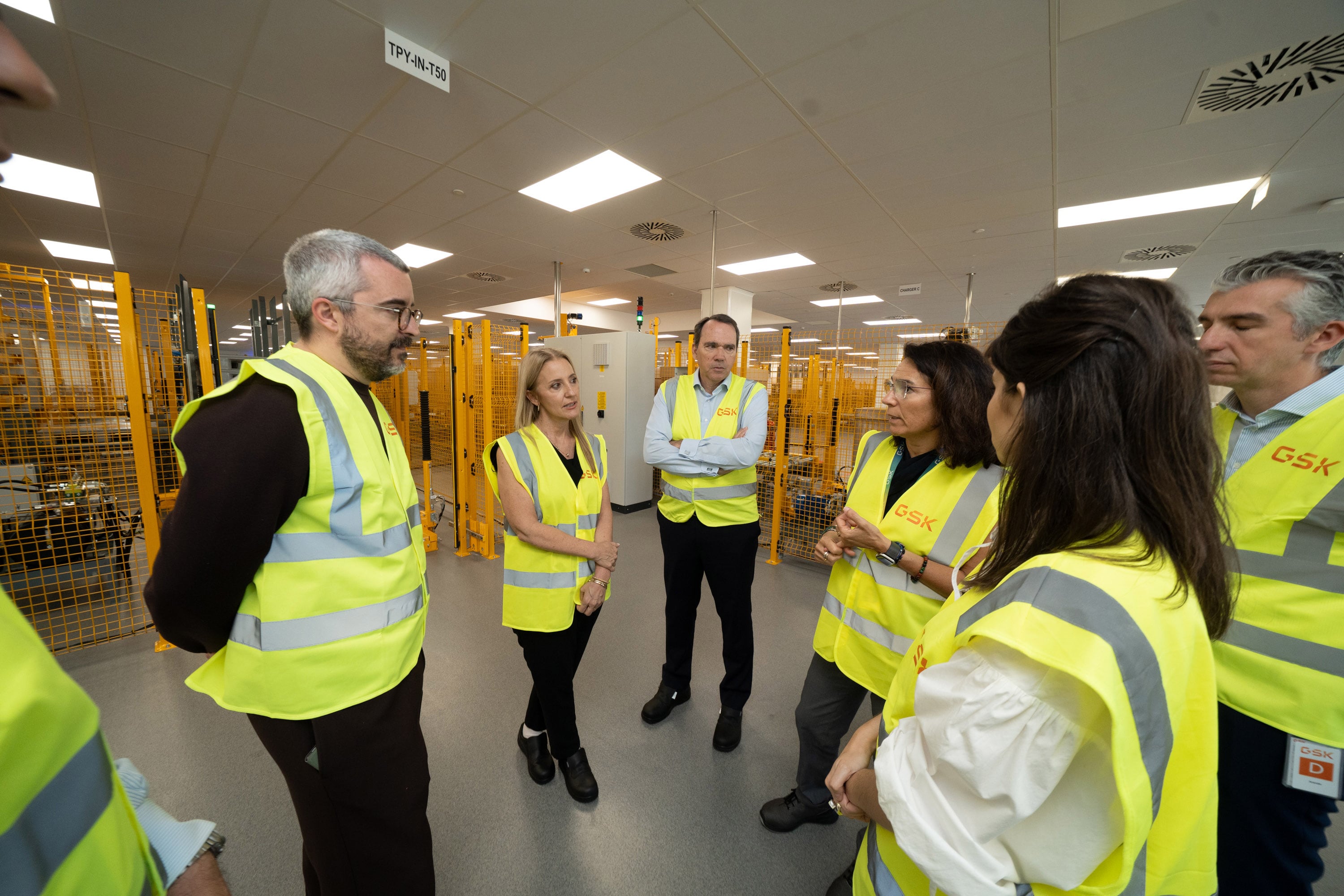 Visita del Secretario de Estado de Sanidad a GSK
