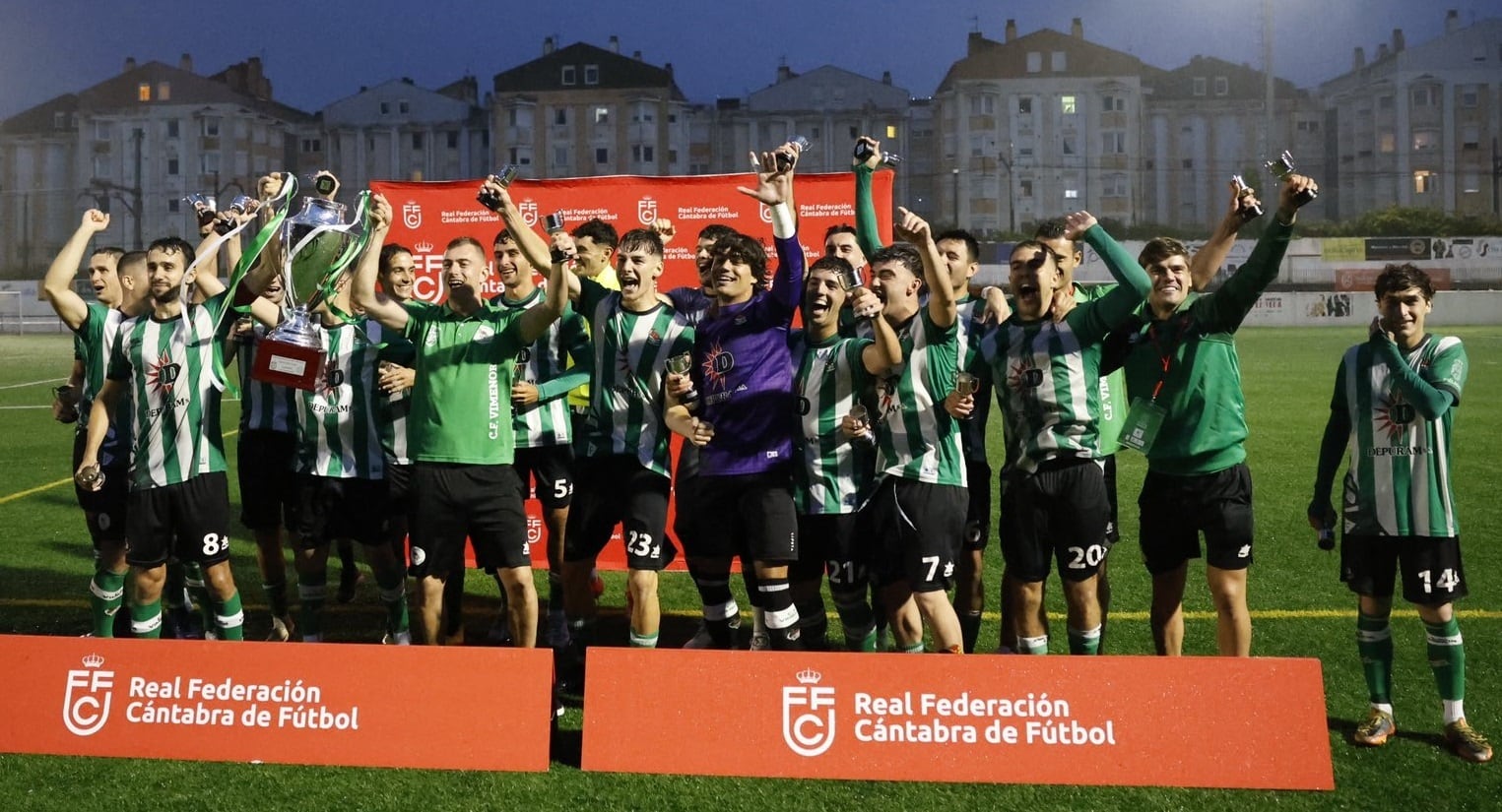 El Vimenor, campeón de Copa RFEF en Cantabria.