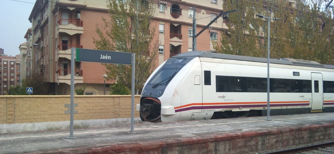 Estación de tren de Jaén.