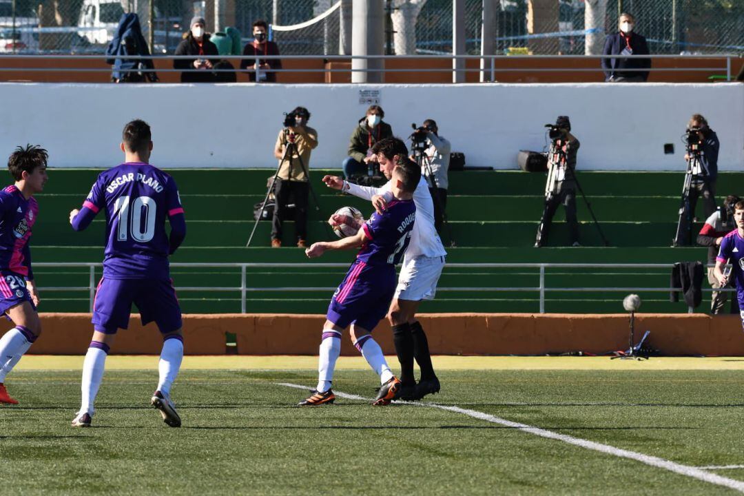 Una imagen del partido en Santa Eulària