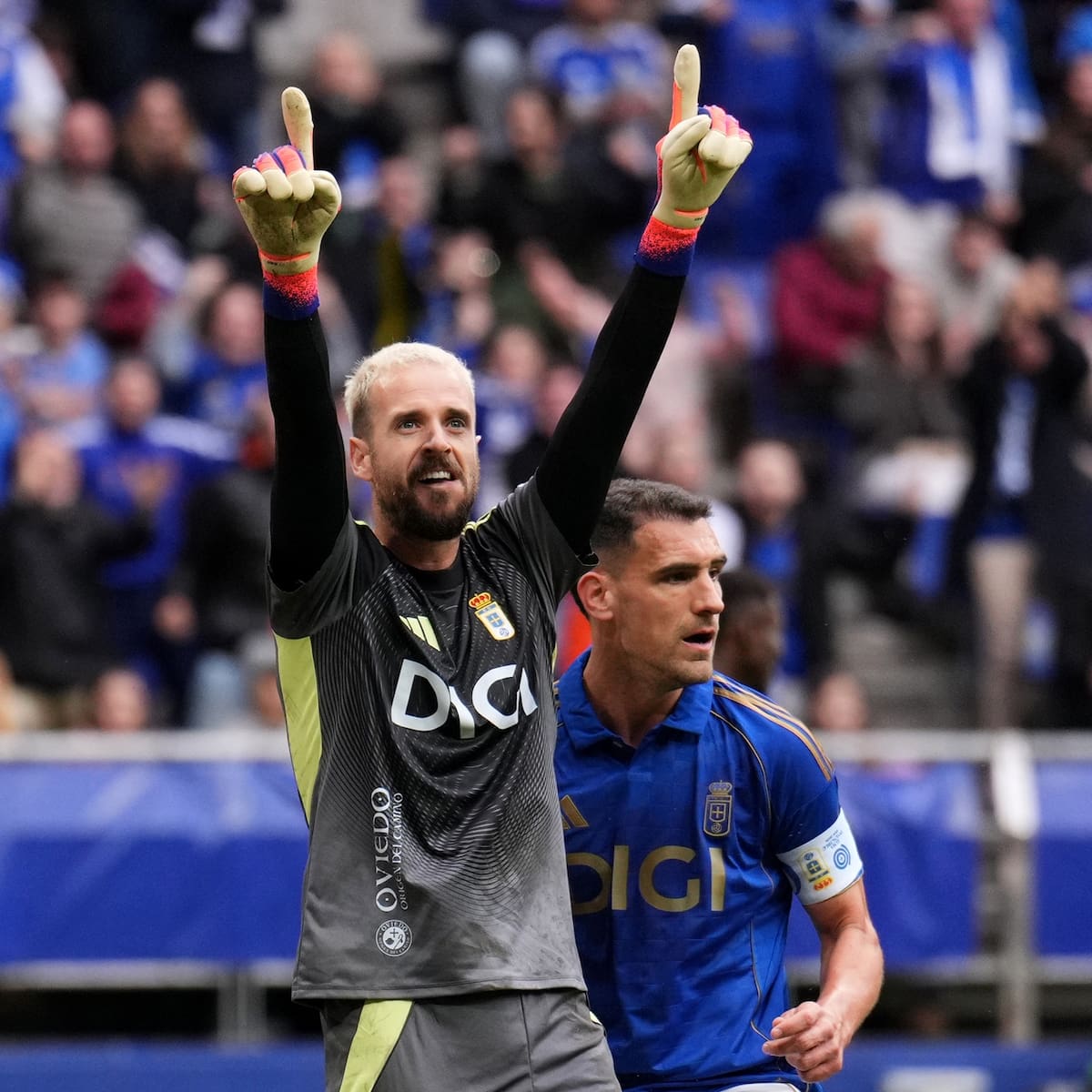 Escandell: "Unanua me decía que el penalti iba ahí, yo tenía dudas, pero estoy con él al 100%"