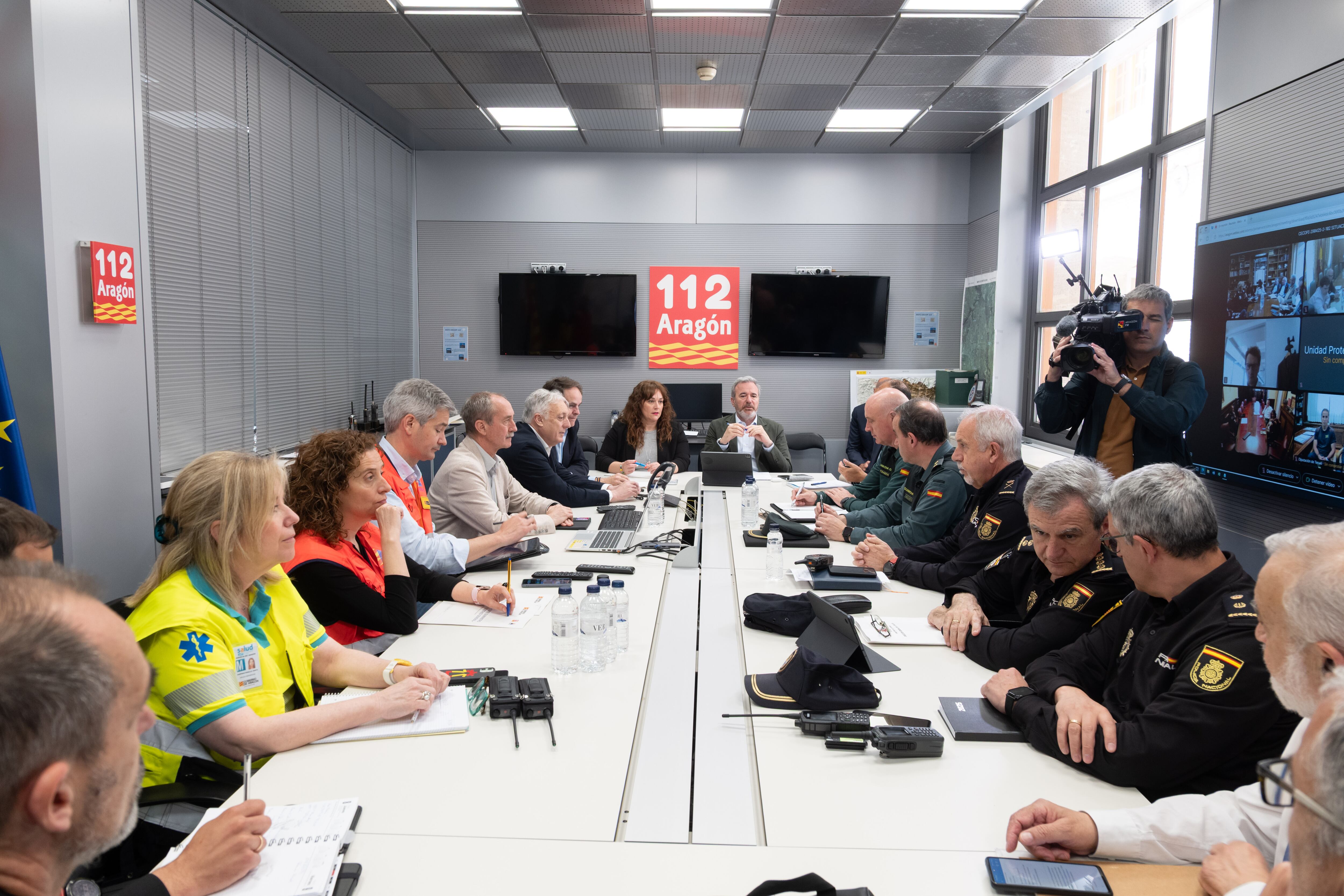 Reunión del CECOPI en Zaragoza