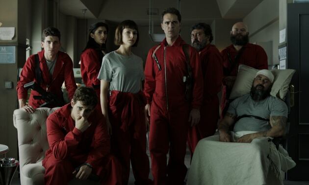 Los cacos de &#039;La Casa de Papel&#039;