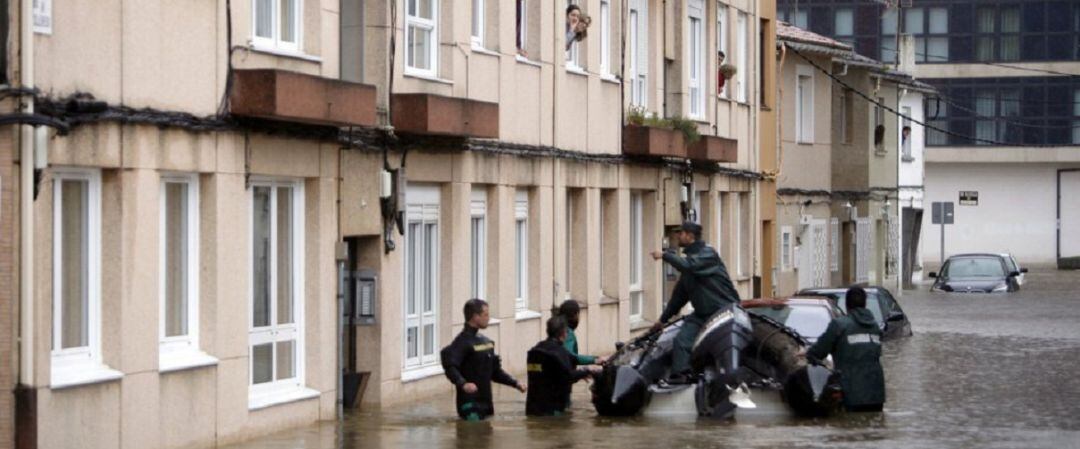 Inundaciones en Sada