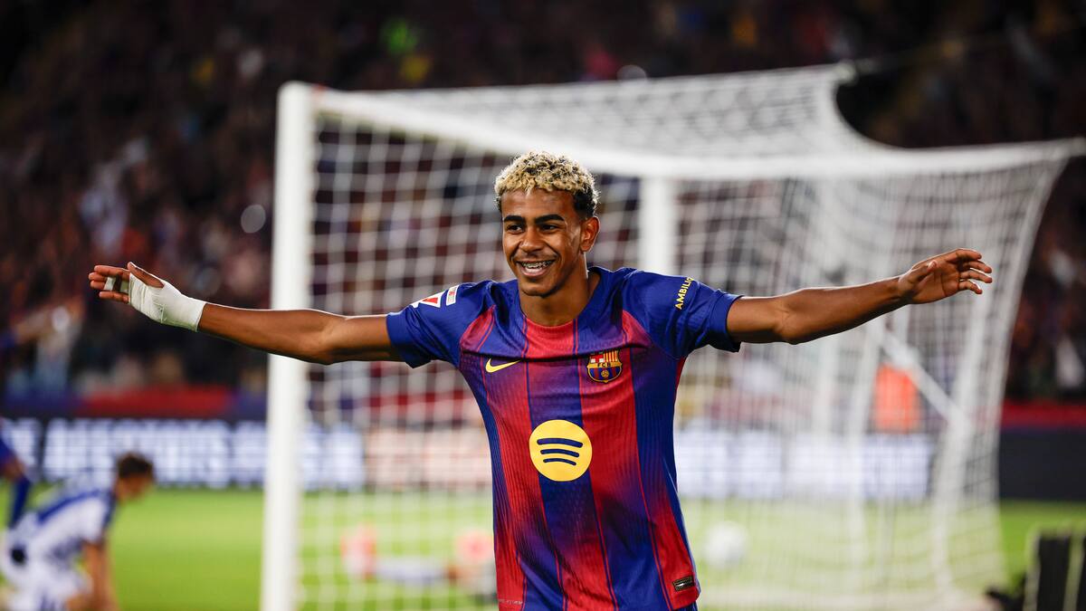 "Lamine ha tornat. Cordem-nos els cinturons..."