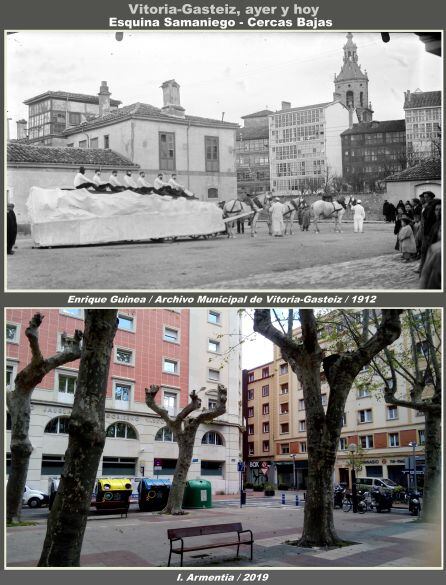 Edificio donde se instalaron los comedores