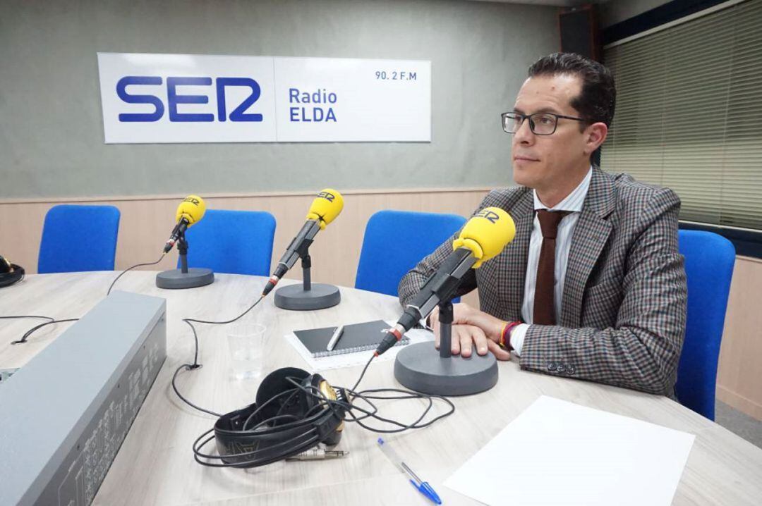 Rubén Alfaro, alcalde de Elda