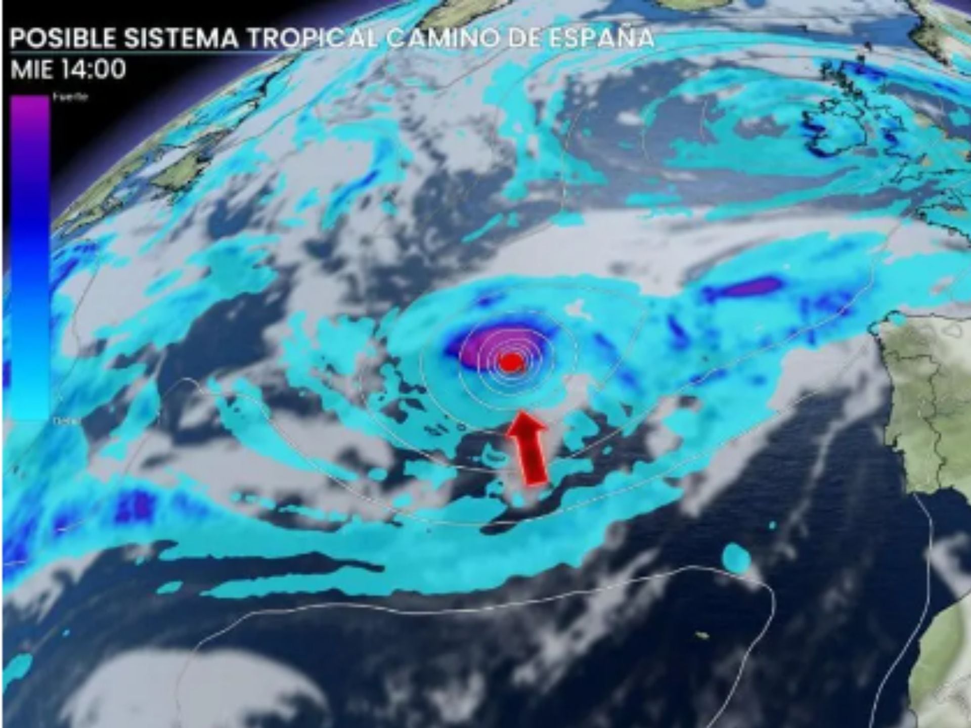 La probabilidad de la formación de un ciclón tropical es cada vez mayor /eltiempo.es