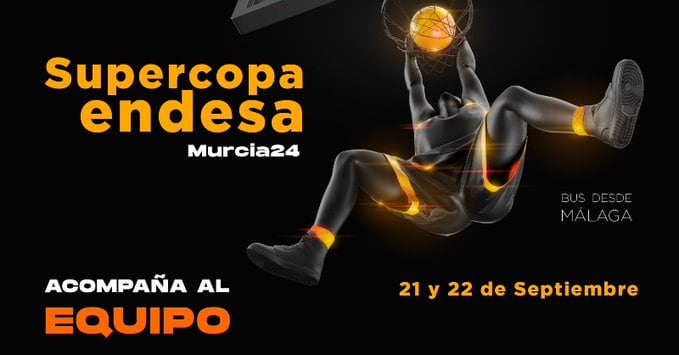 El Unicaja lanza un pack para asistir a la Supercopa Endesa en Murcia/ Unicaja photo press