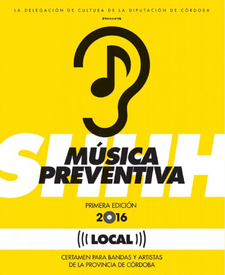 Cartel Música Preventiva &#039;LOCAL&#039;