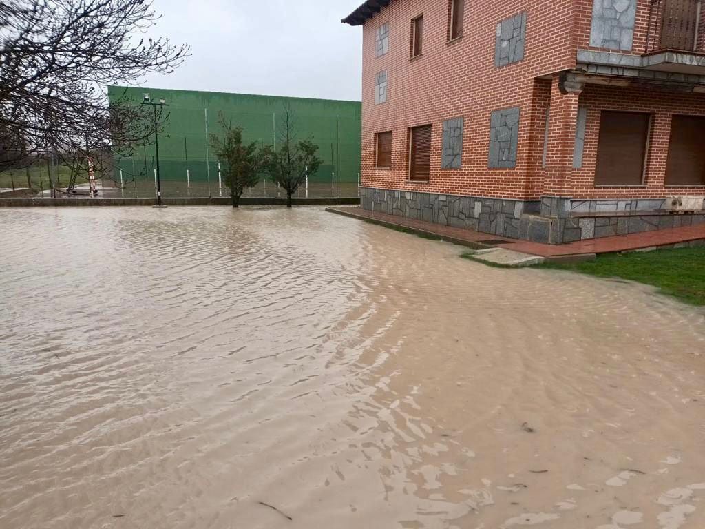 Inundaciones en Pajares de Adaja