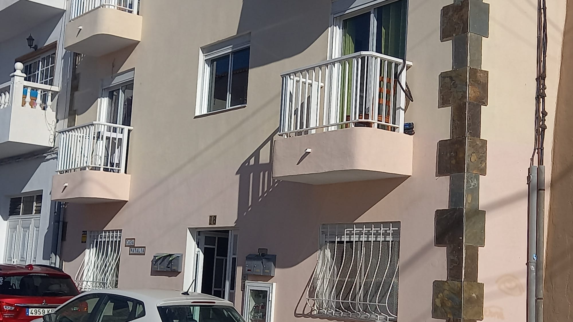 Edificio donde tuvieron lugar los hechos.