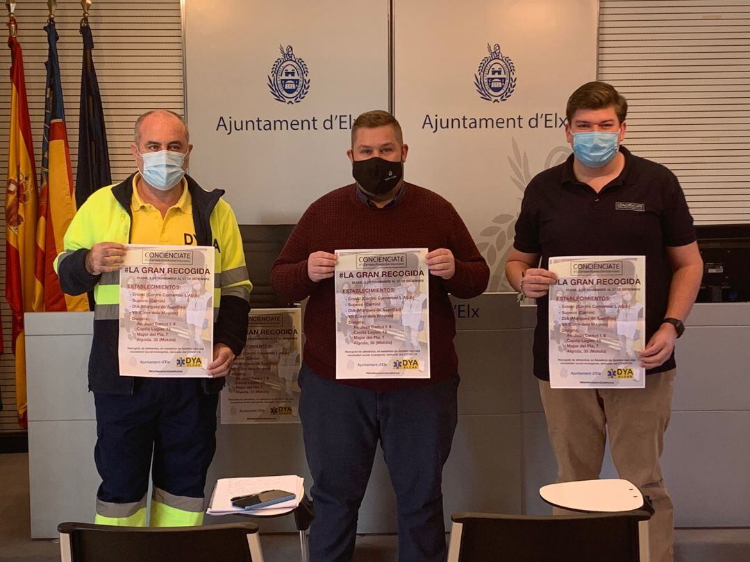 campaña navideña de recogida de alimentos