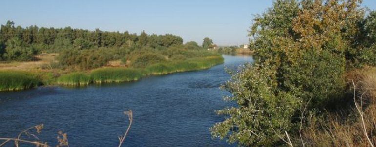 Río Tajo a su paso por Talavera de la Reina