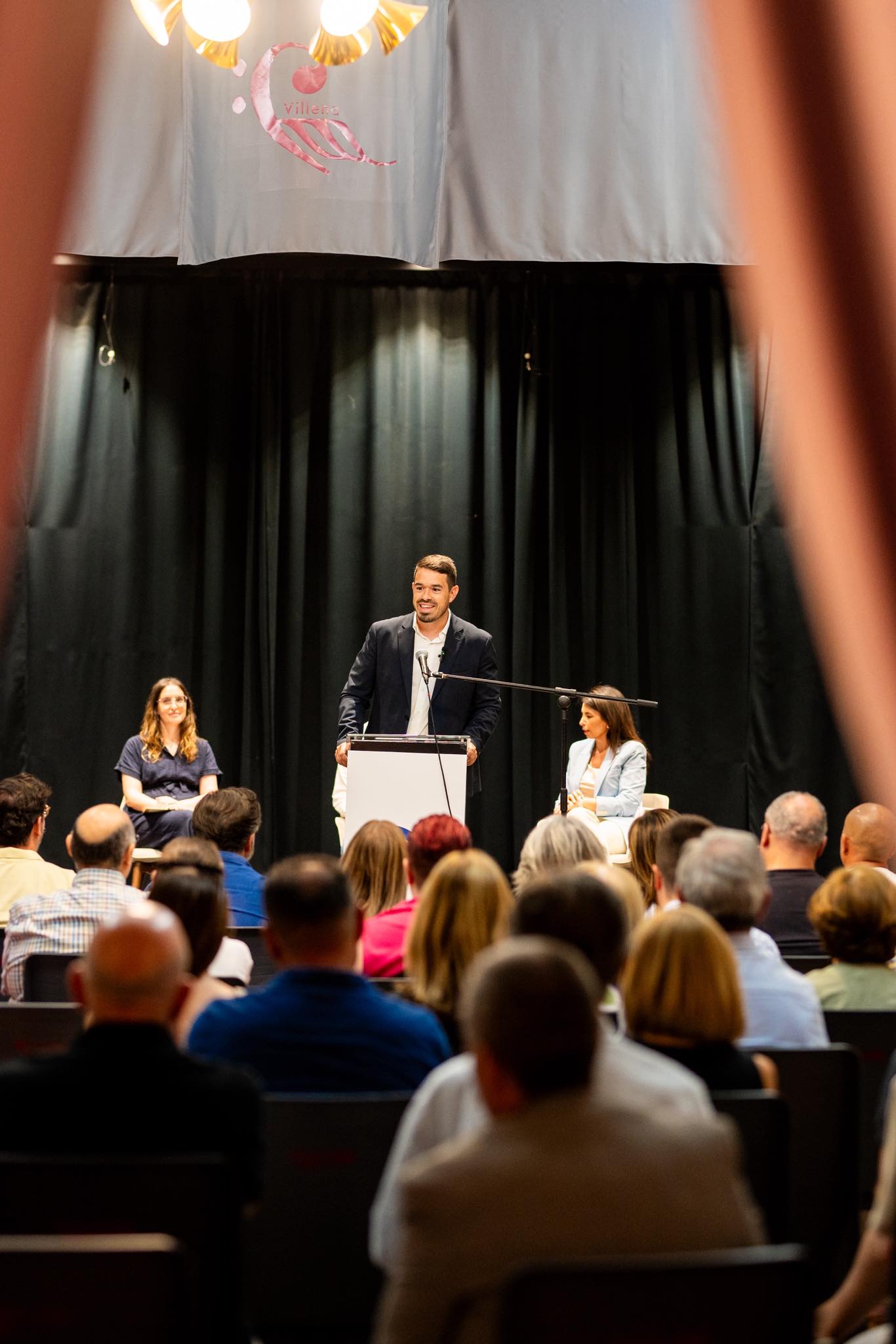 Miguel Angel Salguero, en el acto del pasado miercoles