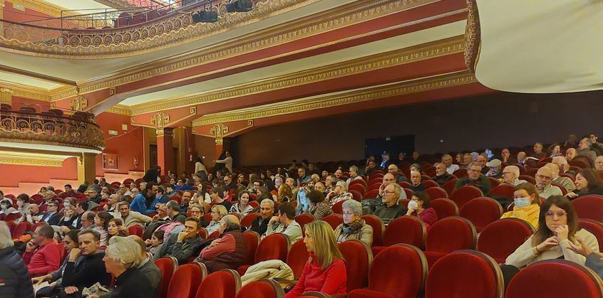 Las proyecciones de San Úrbez de Peña Guara se celebran en el Teatro Olimpia