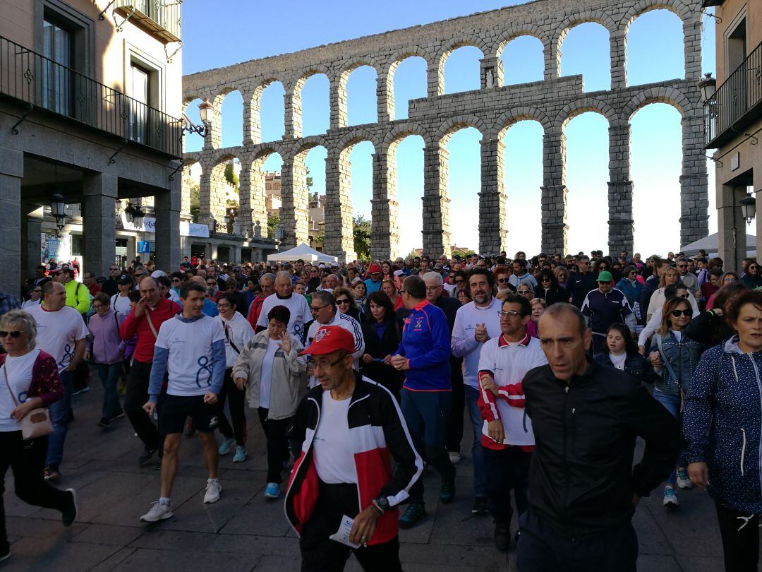 Celebración de una de las Marchas Populares de Apadefim