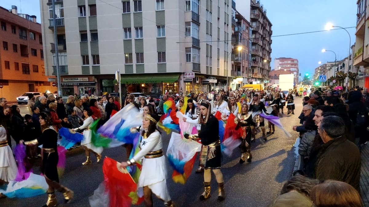 Todo preparado para el carnaval