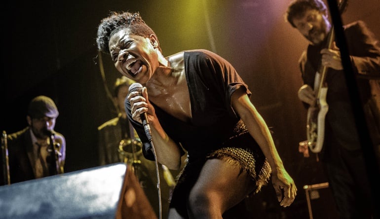 La banda madrileña durante una actuación en la Sala Caracol