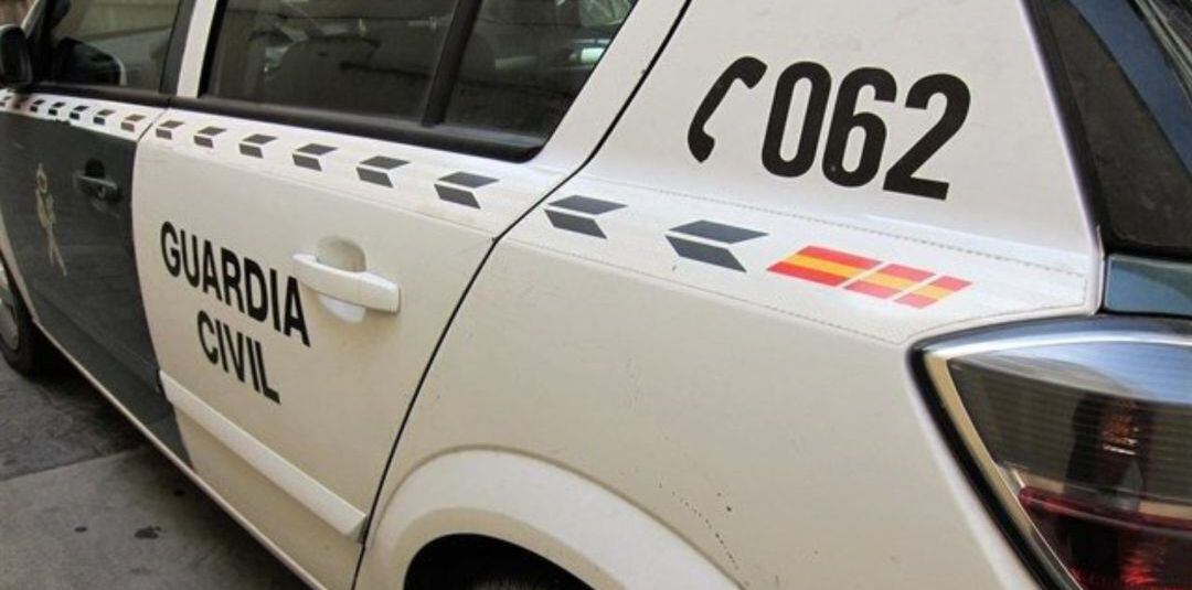 Vehículo de la Guardia Civil.