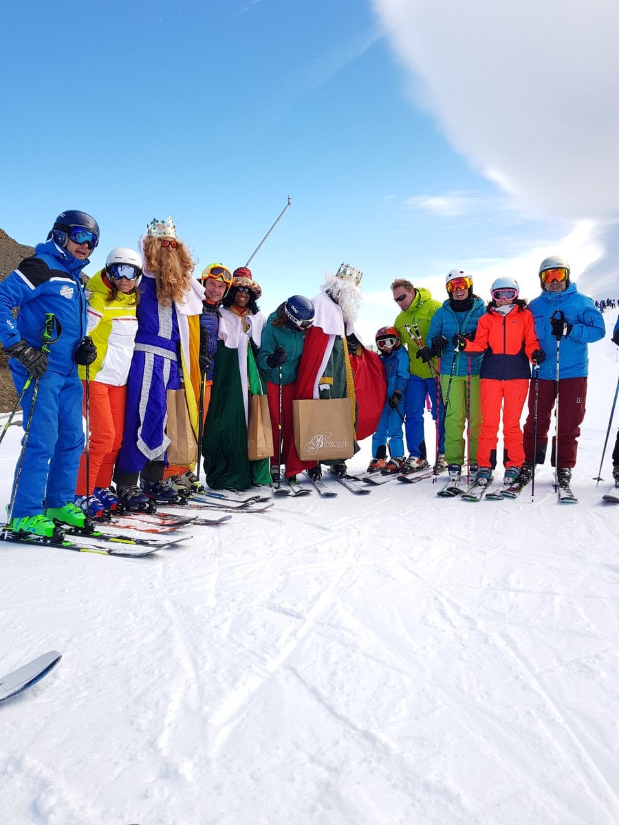 Las navidades las cerrarán en la nieve la llegada de los Reyes Magos