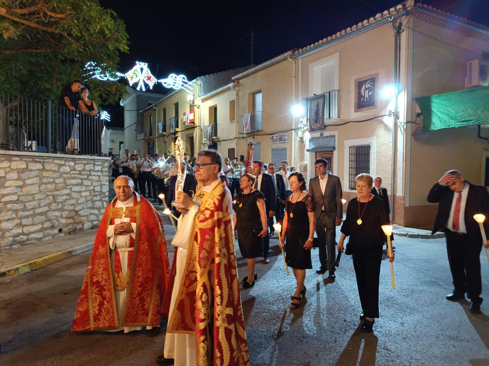 Momento de la procesión