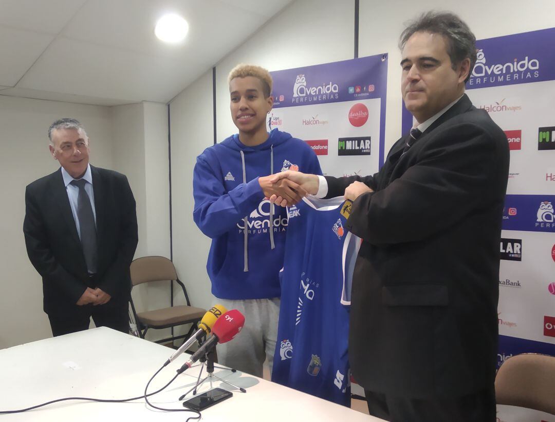 Goree, en su presentación como jugadora.