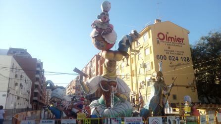 Falla Diana, segundo premio de Sección Primera.