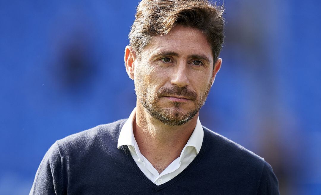 El técnico del Málaga Víctor Sánchez del Amo.