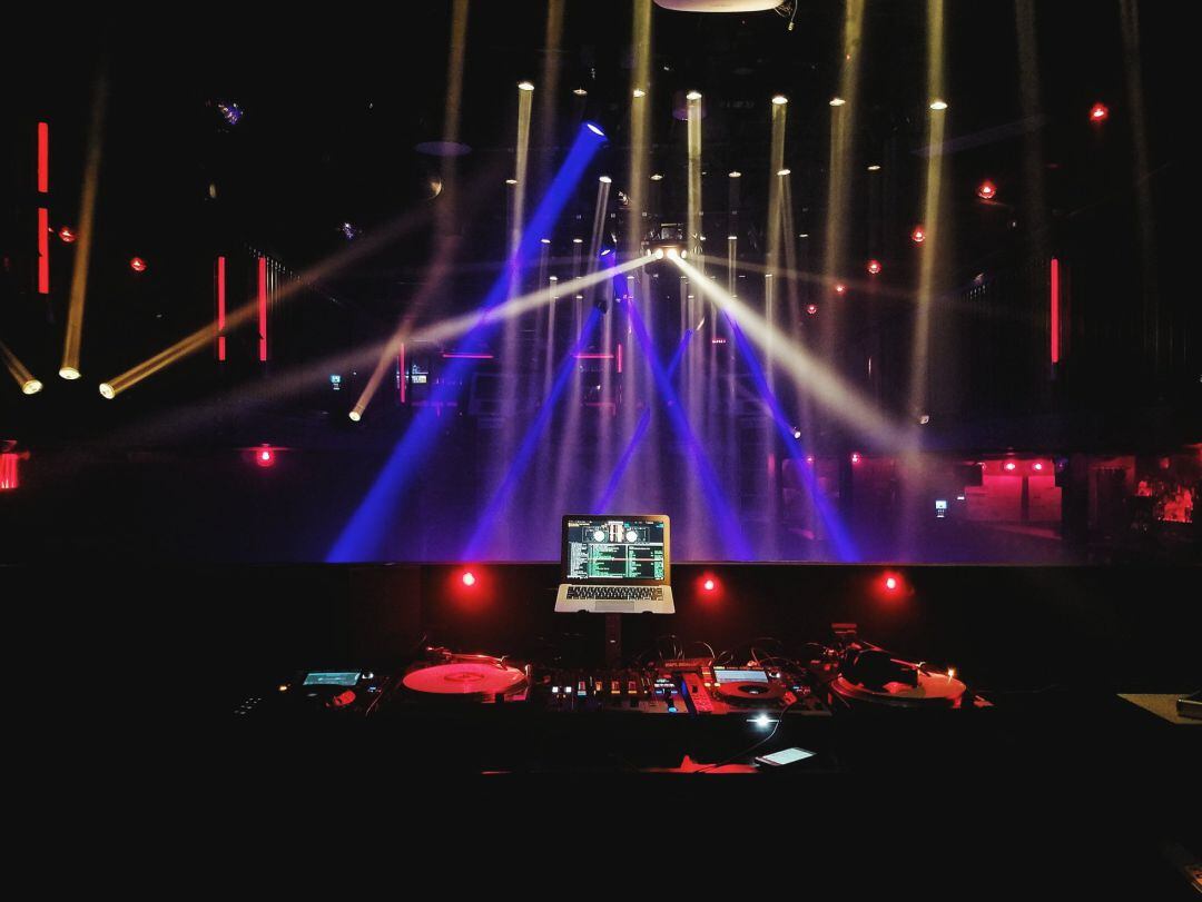 Espacio de ocio en una discoteca.