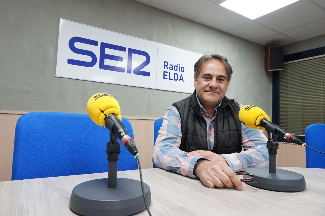 Juan Miguel Puentes, agente encargado del departamento de Violencia de Género en la Policía Local de Elda