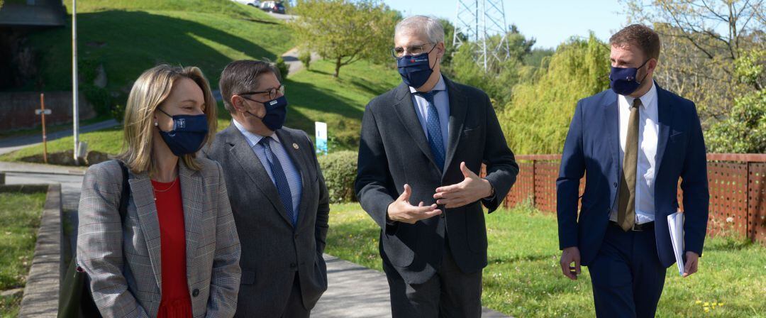 Francisco Conde con Julio Abalde