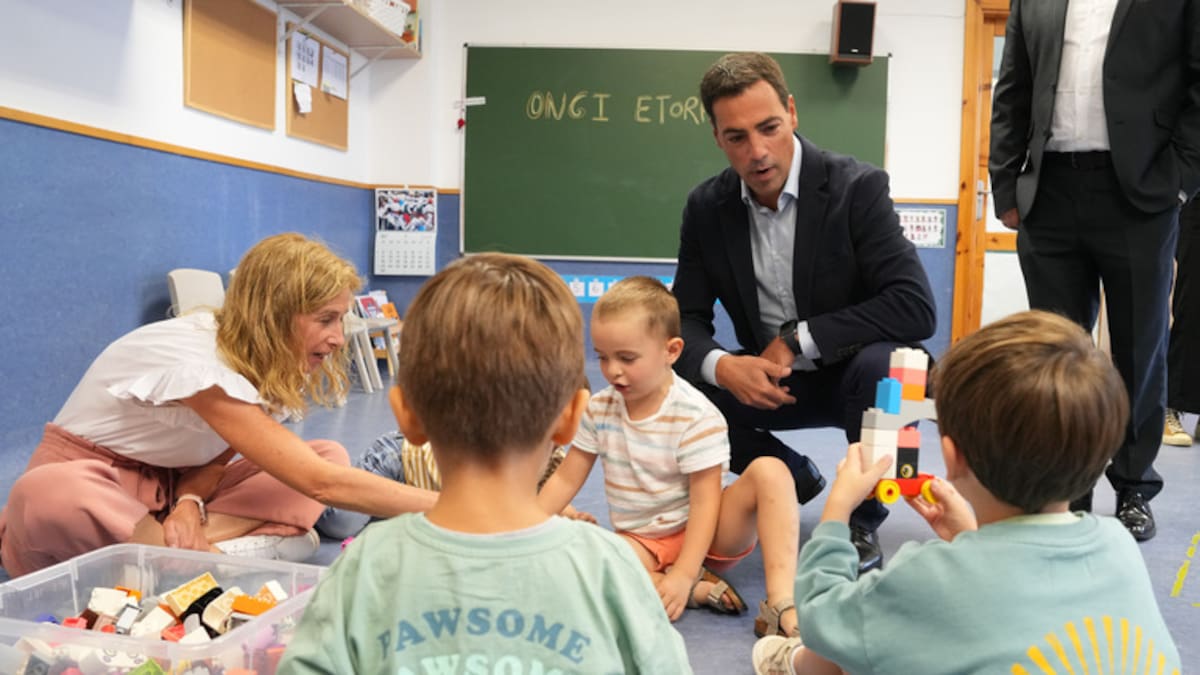 El 2 de febrero se abrirá el plazo de matriculación para el curso escolar 2026-2027 en Euskadi