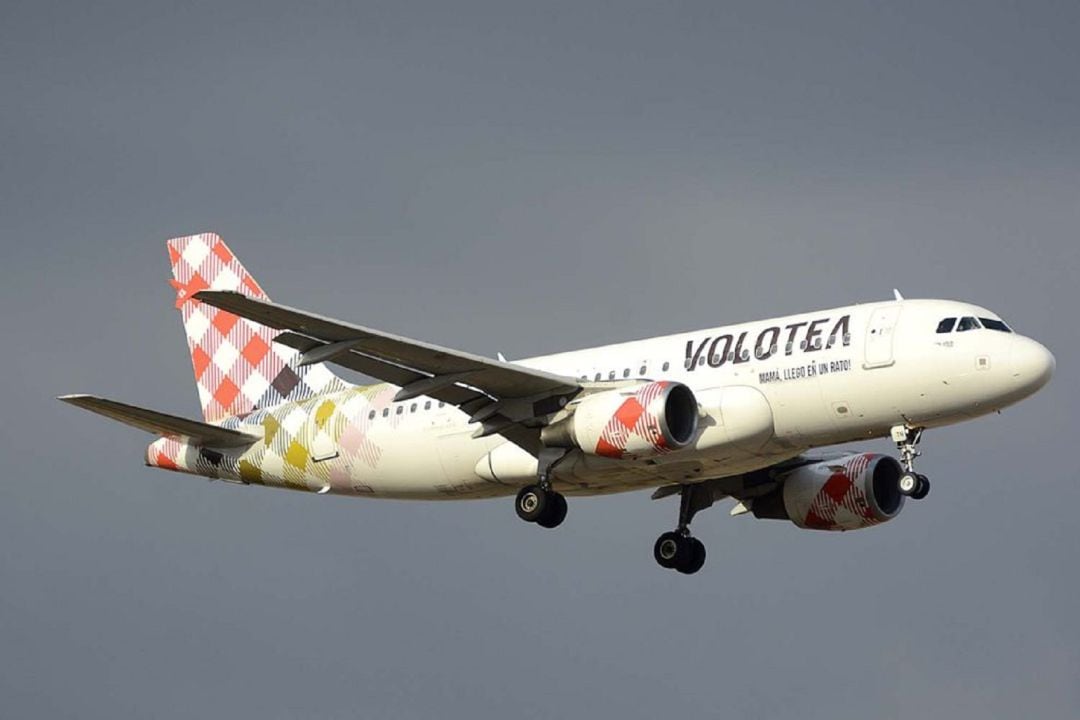 Un vuelo de la aerolínea Volotea.