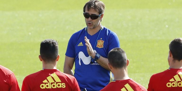 El seleccionador nacional Julen Lopetegui.