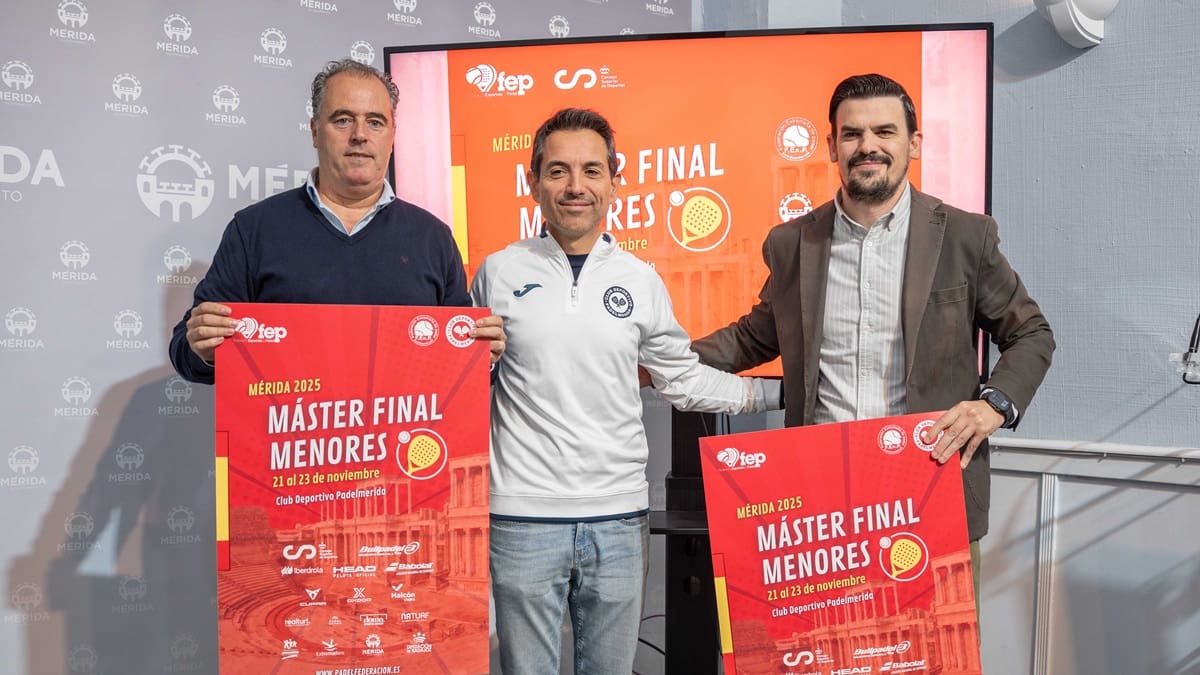 ENTREVISTA MIGUEL PIZARRO MASTER FINAL PADEL MENORES