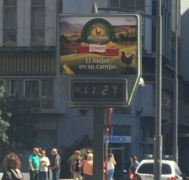 Ourense superó muchas veces en 2015 máximas de 40º