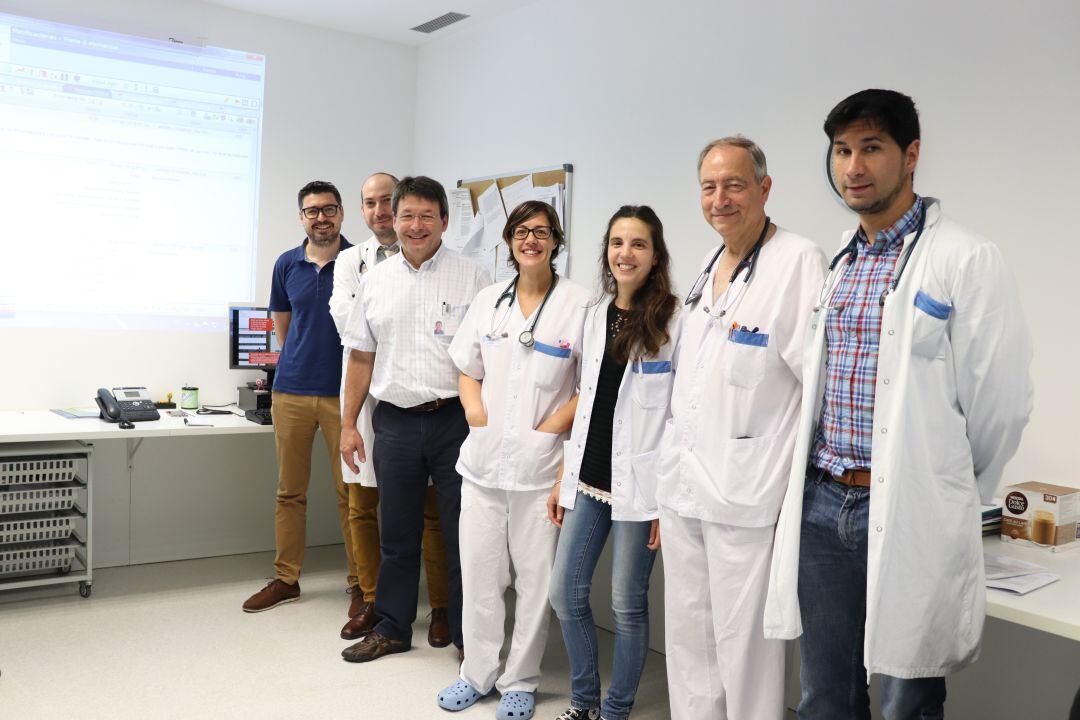 Profesionales del área de Pediatría del Hospital Can Misses