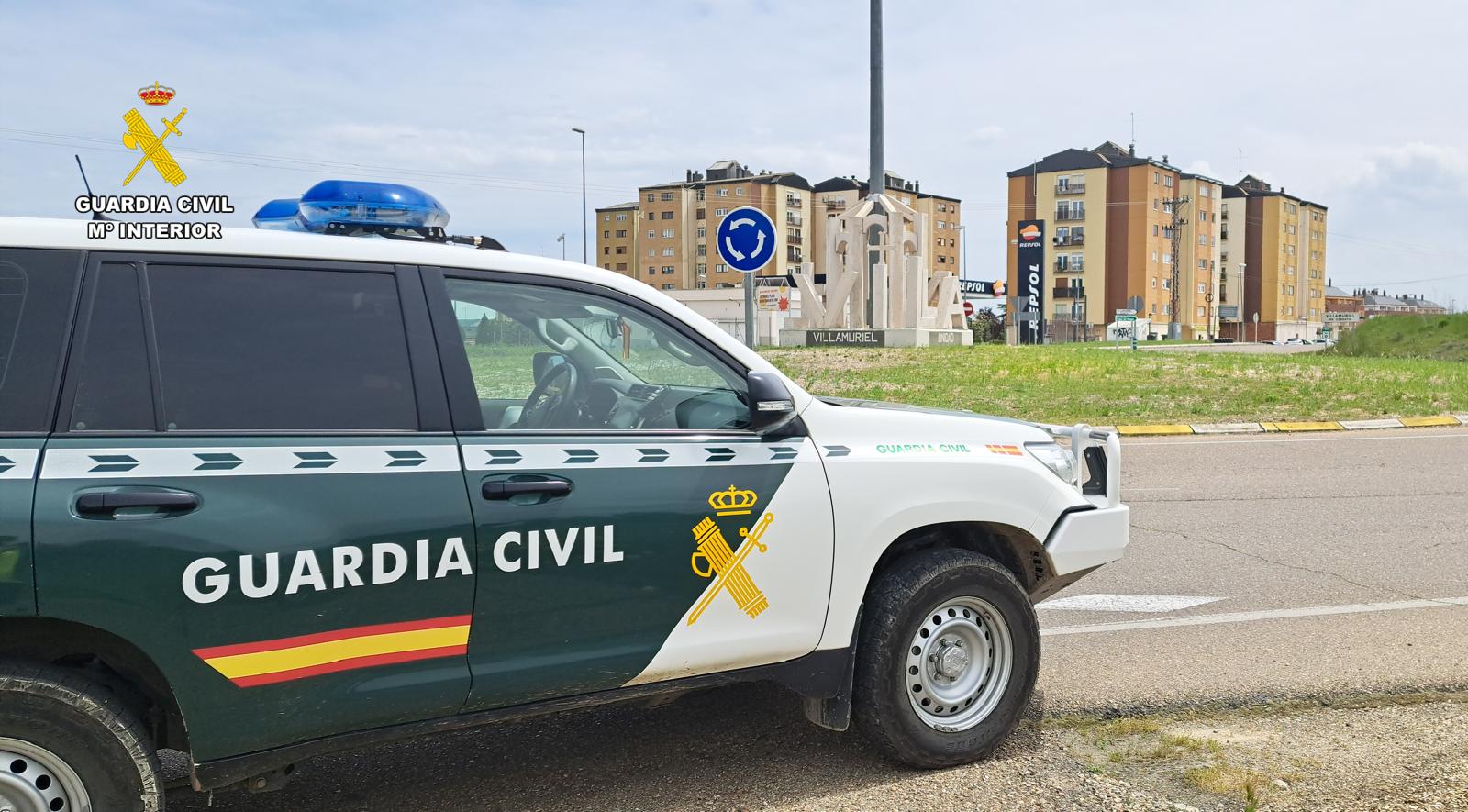 Intervención de la Guardia Civil de Palencia