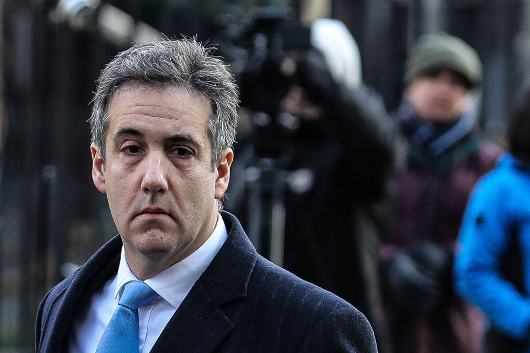 Michael Cohen, exabogado del expresidente de EEUU Donald Trump. Archivo.