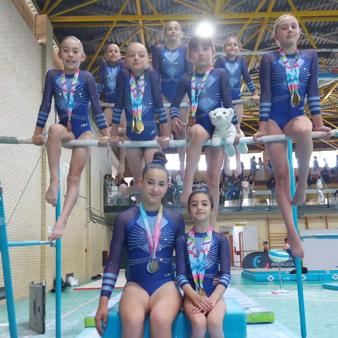 Gimnastas del Club La Barca-Jerez