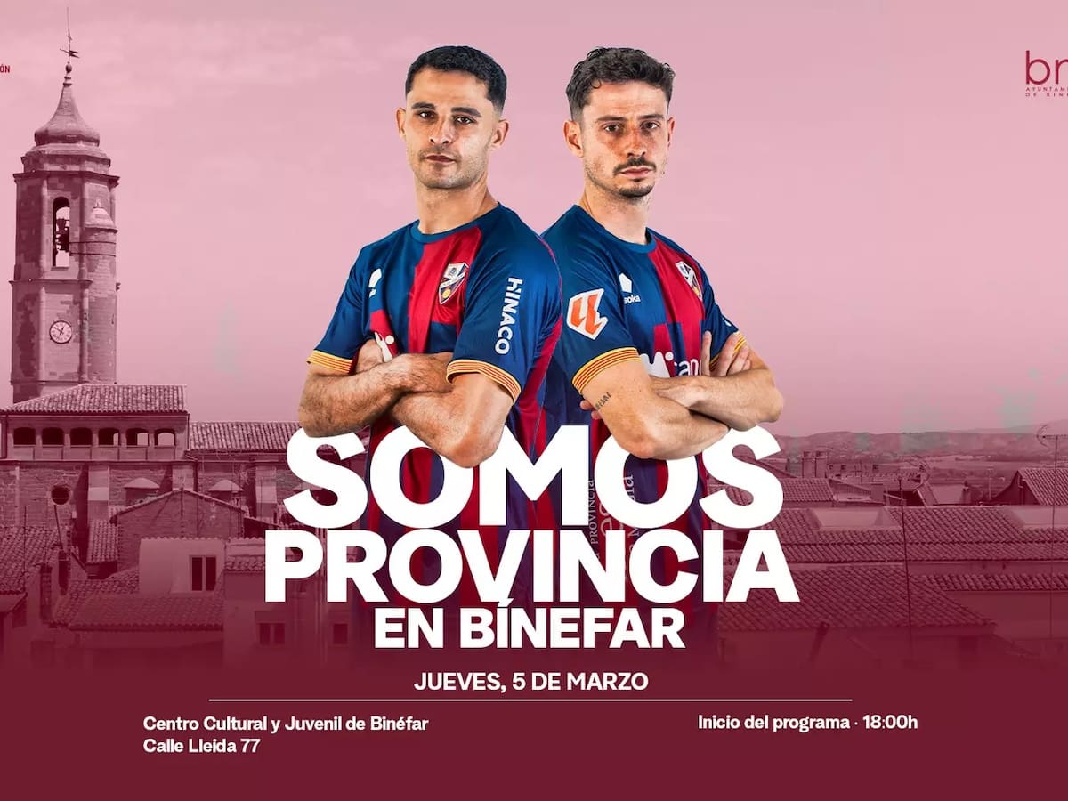 "Somos Provincia" lleva a dos jugadores de la SD Huesca a Binéfar
