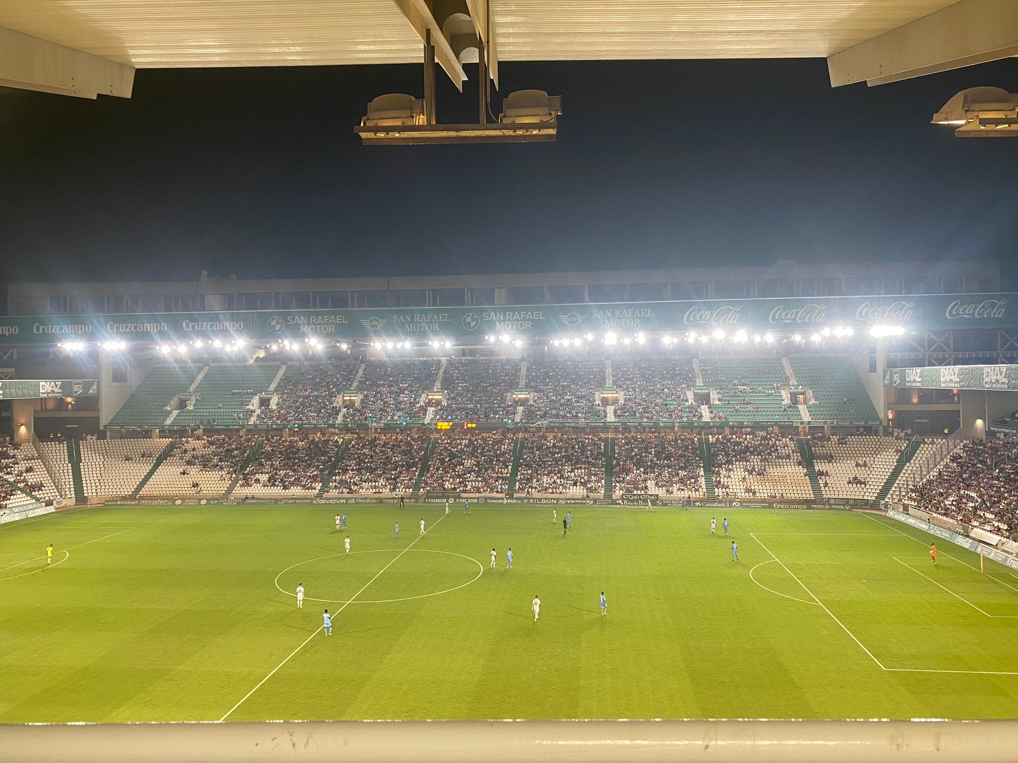 Lance del encuentro Córdoba CF- UD Ibiza.