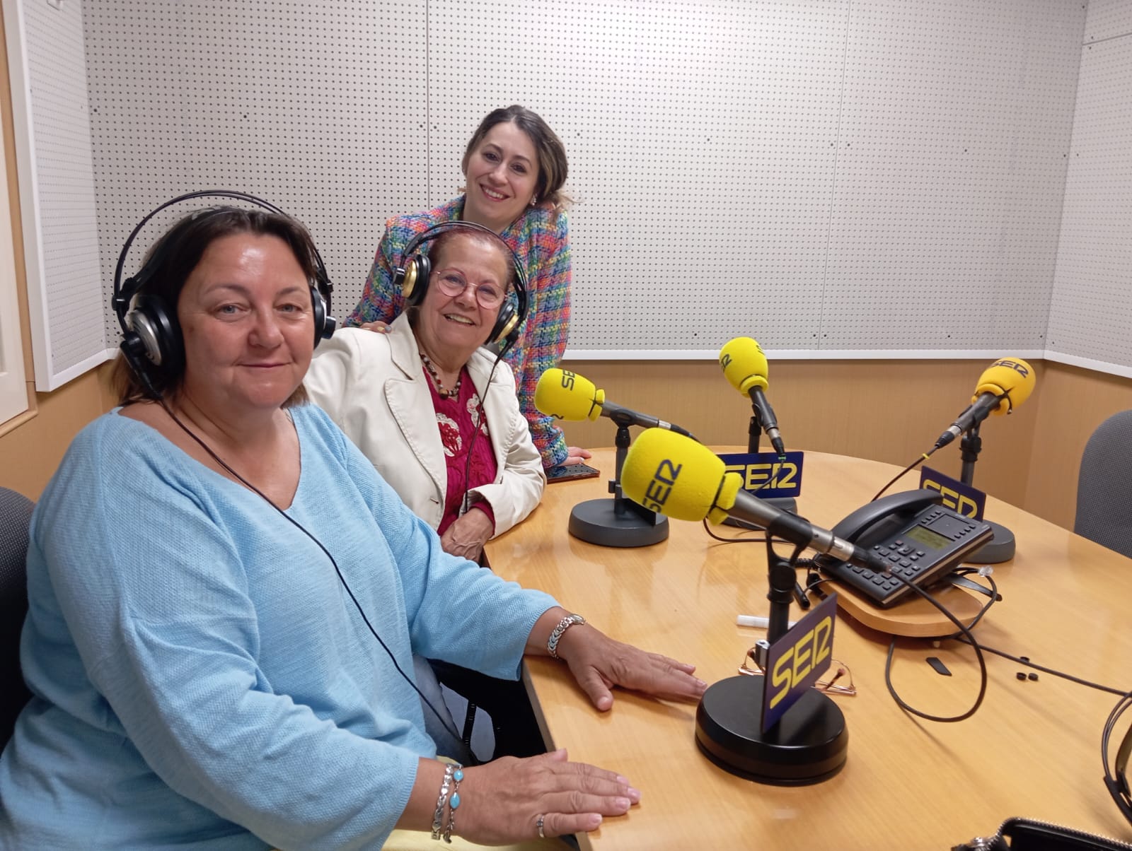 Montserrat Cortés, Carmen García y Aurora Fernández