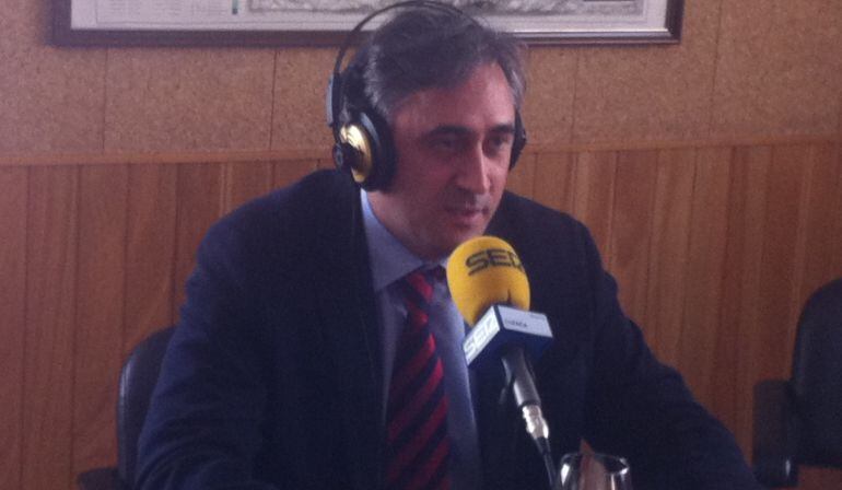 Ángel Mariscal durante su entrevista en SER Cuenca