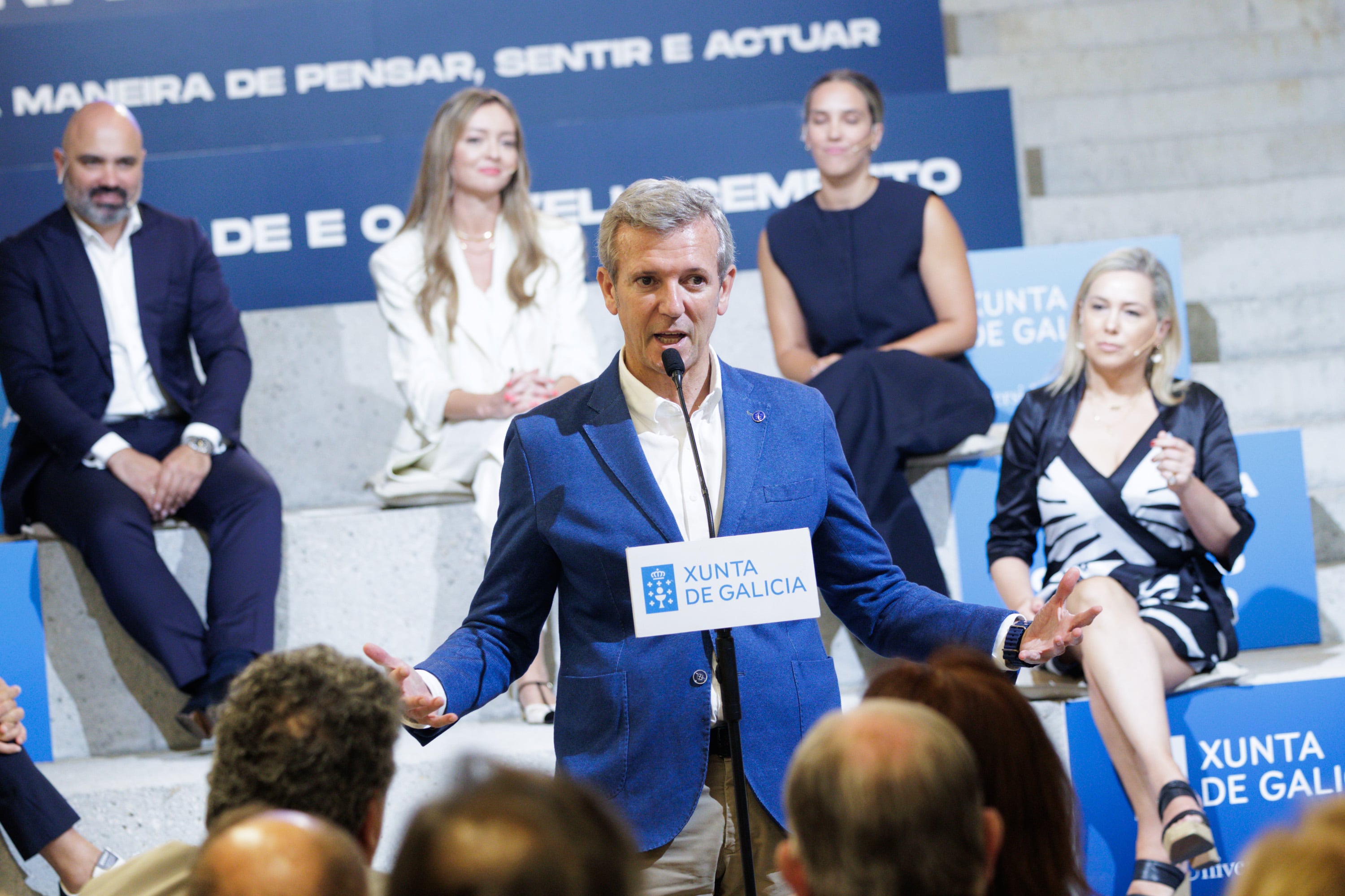 Imagen de archivo del presidente de la Xunta, Alfonso Rueda